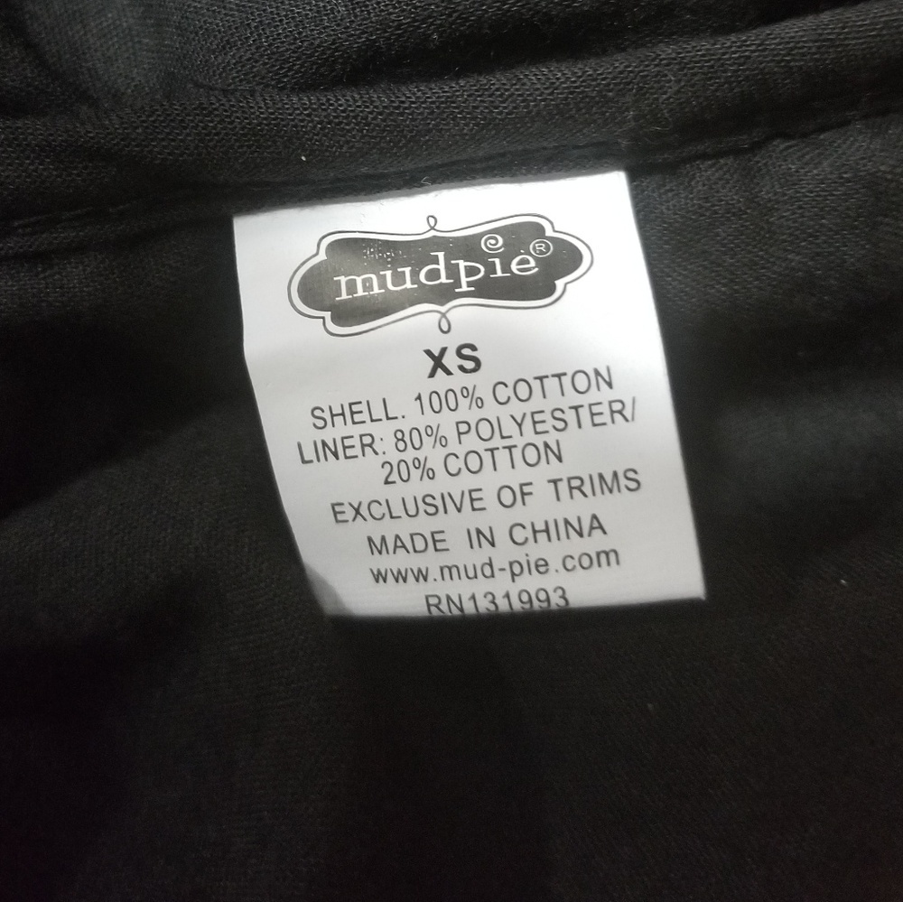 MUD PIE Mallory Crochet Dress Black - Picture 5 of 8